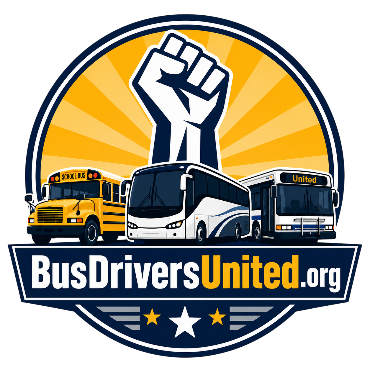 Bus Drivers United logo